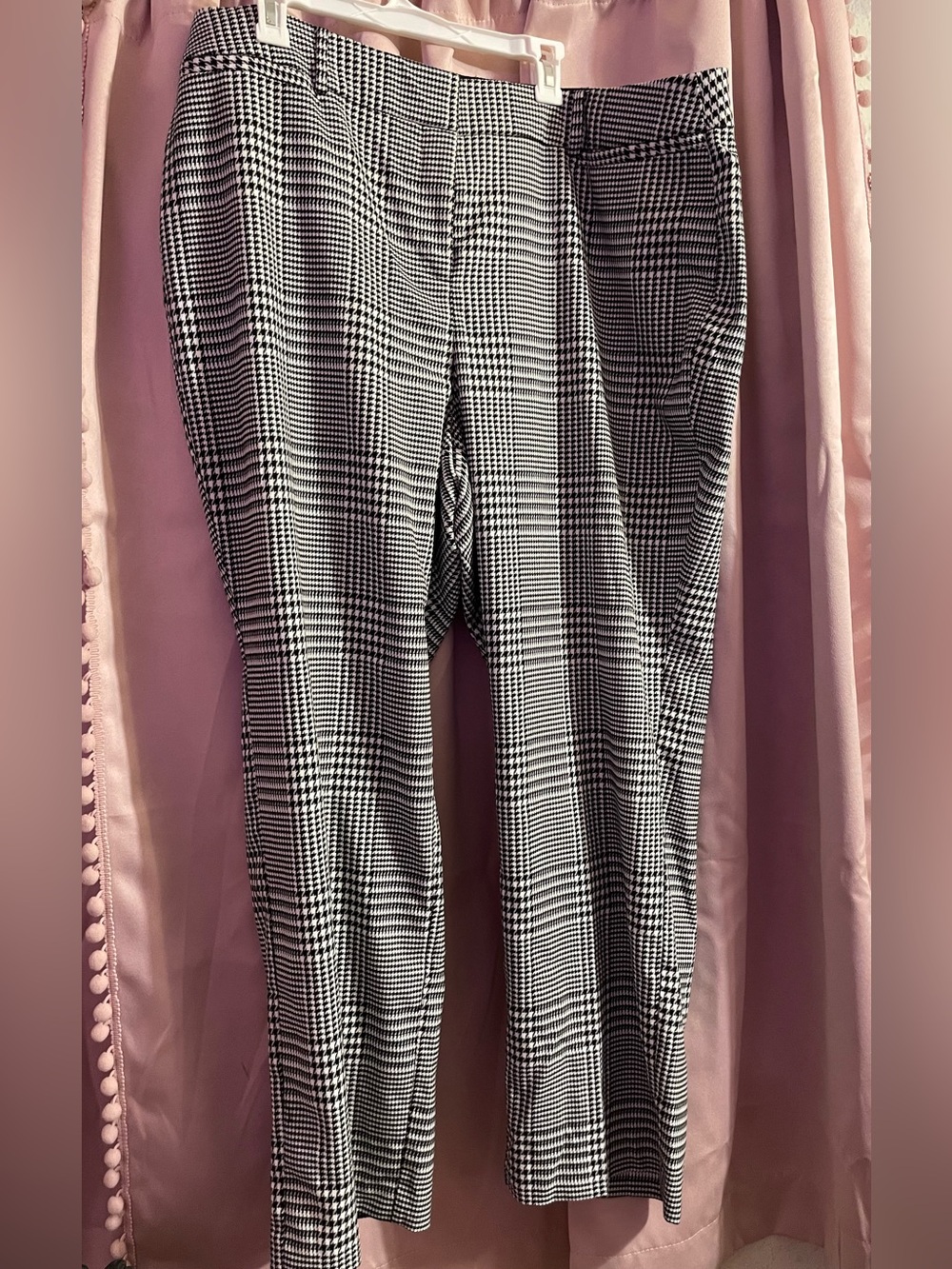 Lane Bryant Black & White Pants